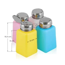 Chromový dávkovač s pumpičkou 180 ml  mix