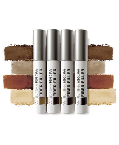 WUNDER2 WUNDERBROW FIBER FILLER - Odtieň AUBURN púder na obočie 2g