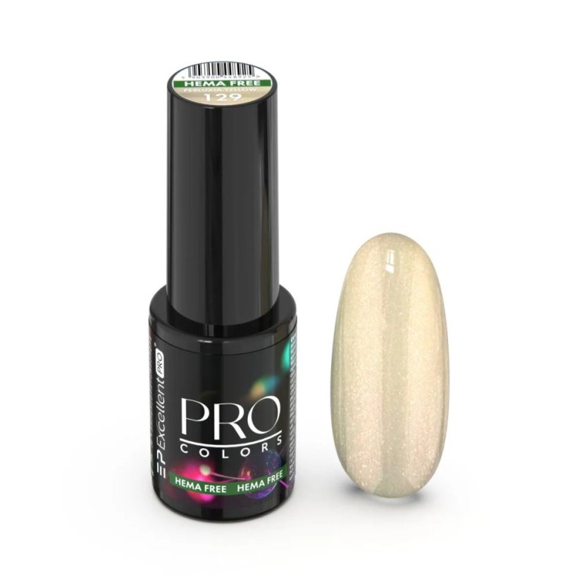 Gel Lak Pro Colors Hema Free 129 PERLUXIA YELLOW 7g