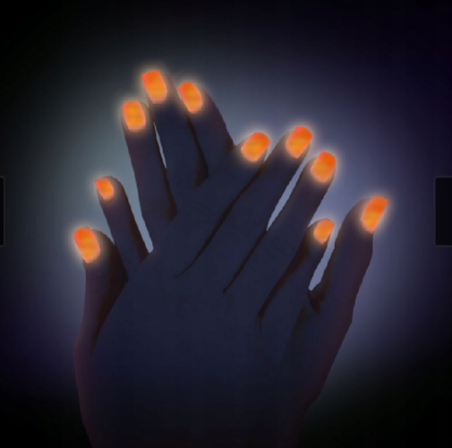 Lumino Effect Nail - Orange svítíci ve tmě