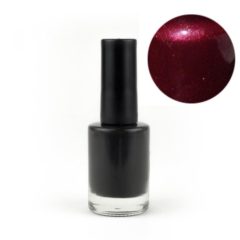 Lak na nehty - č.15 Pearly dark cherry 15ml