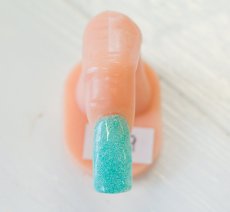 UV/LED gél na nechtovú modeláž  G49 - Mint glitter 5ml