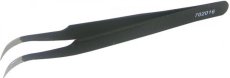 Pinzeta zakrivená antistatická 120x9 mm