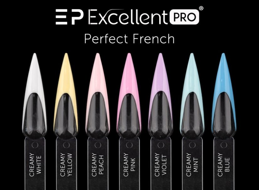 Perfect French Creamy Pink – gel pro francouzskou manikúru a zdobení 4g