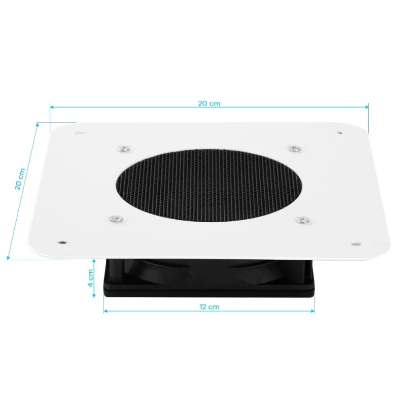 Zabudovaná Odsávačka prachu 100w - biala
