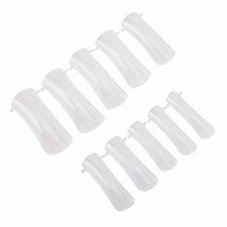 Dual Formy na nehty – Model 4 Clear (100 ks)