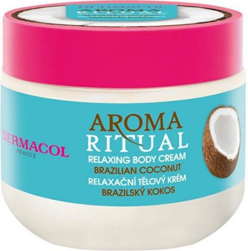 Dermacol Aroma Ritual Brazílsky kokosový relaxačný telový krém 300 ml