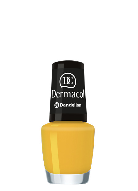 Dermacol Nail Polish letní lak na nehty DANDELION - č.01