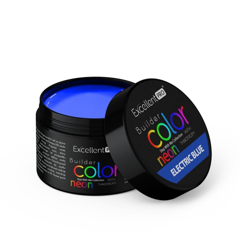 STAVEBNÍ GEL S THIXOTROPY FAREBNÝ - Electric Blue ,15g
