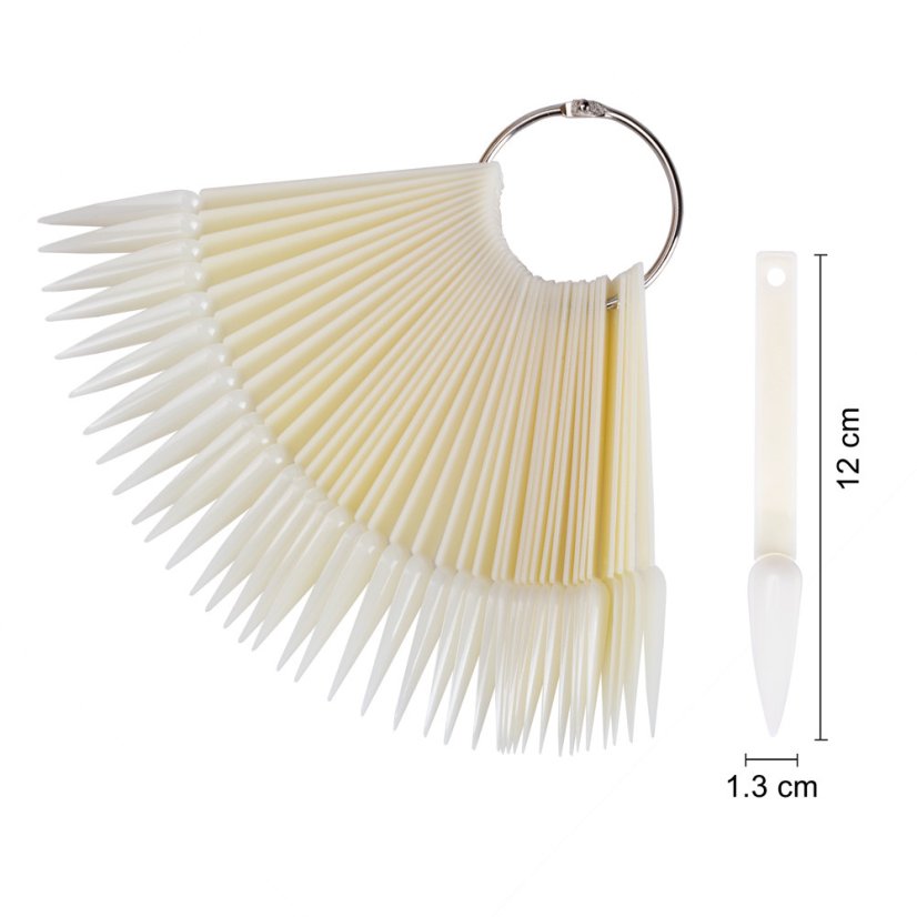 Nechtyprofi Vzorkovník NA NECHTY VENTILÁTOR MLIEČNY 40 KS