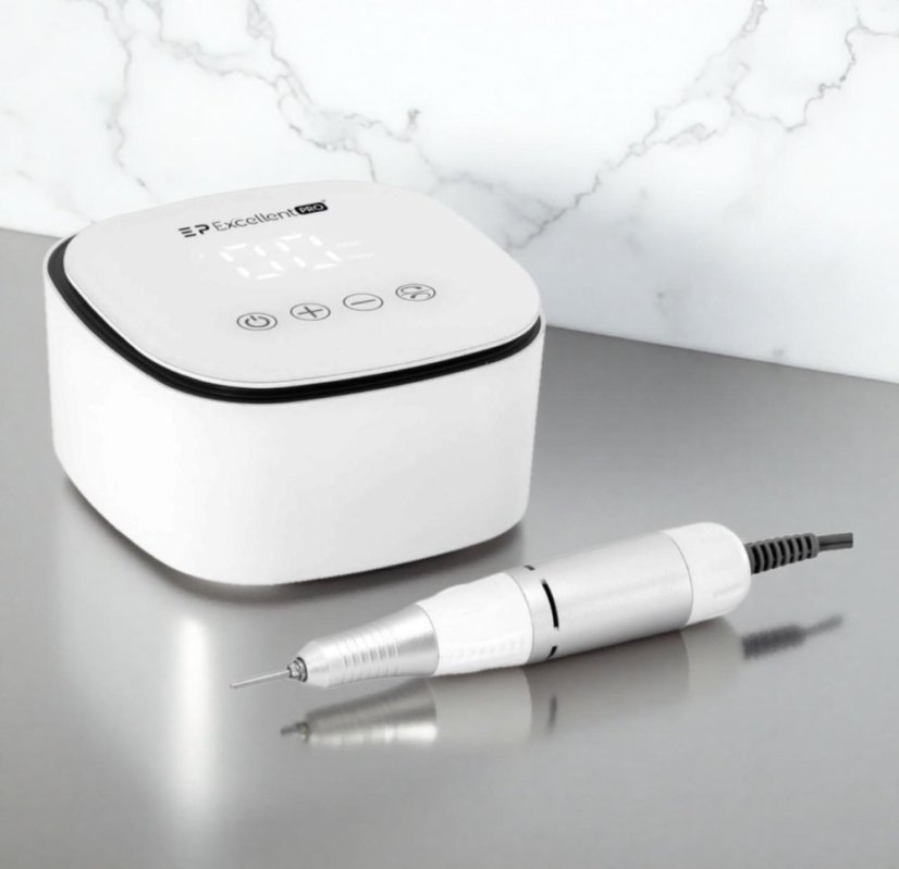 EXCELLENT PRO brúska na nechty Master Power 2.0 45W - biela