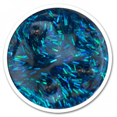 MGP gel na gelové nehty Flitter č. 13 - Green/blue 5ml