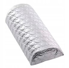 Nechtyprofi Podložka na manikúru pod ruky - Silver so srdiečkami