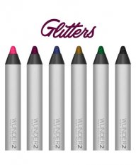 Wunder2 SUPER STAY LINER - Glitter pink vodotesná ceruzka na oči 1,2 g