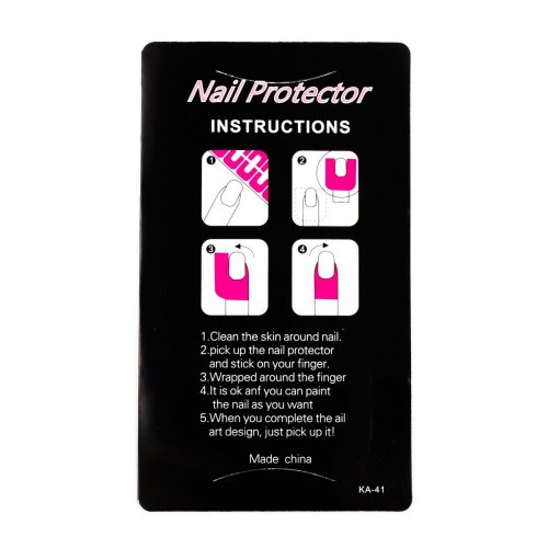 Nehtyprofi Ochranná farebná nálepka - Nail protector