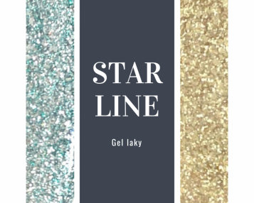 Krása s pomocí třpytu. Už jste vyzkoušely naše gel-laky Star line?