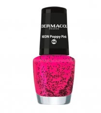 Dermacol Neon Poppy 46 lak na nehty růžový 5 ml