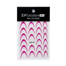 Excellent PRO Deco Nálepky na nehty 002