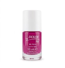Lak na nechty Dekor 10 ml – č. 66 Jasná malinová