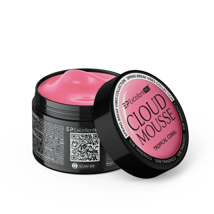 STAVEBNÍ GEL Cloud Mousse TROPICAL CORAL 15g