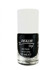Lak na nechty Dekor 10 ml – č. 50 Černá
