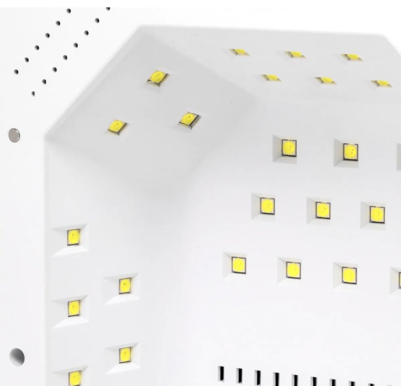 Bezdrátová UV/LED lampa na nehty s akumulátorem 72W