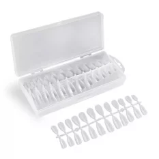 Flexi gelové tipy na nehty mandlové dlouhé box 240 ks