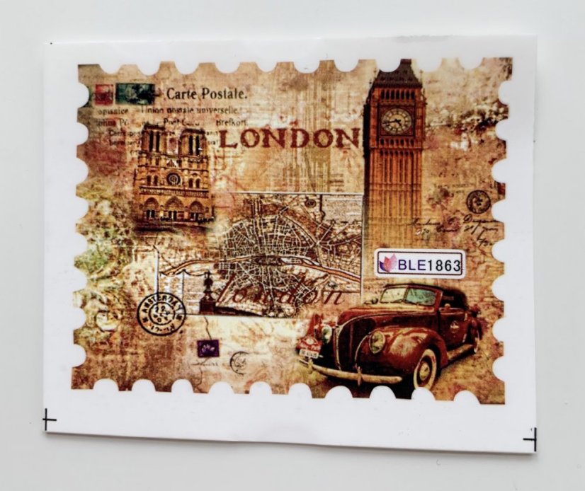 Nehtyprofi Vodolepky na zdobení nehtů - London BLE1863