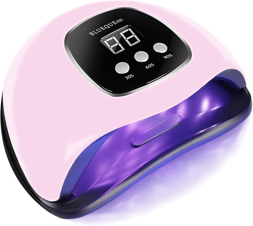 Duální UV/LED lampa 48W - růžová