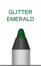 Wunder2 SUPER STAY LINER - Glitter emerald voděodolná tužka na oči 1,2g
