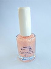 Dekor lak na nehty BRILLANT-POWDER-CARE 10 ml