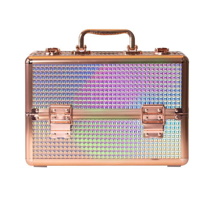 Kosmetický Kufřík M - Metallic Gold