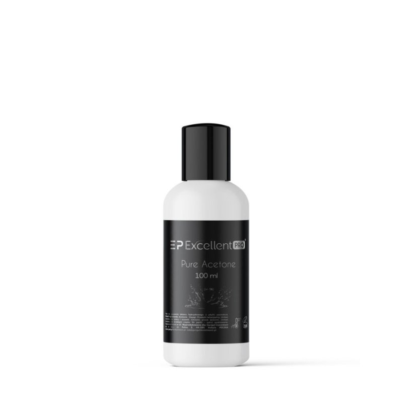 Odstraňovač gel laku 100ml - Kosmetický  PURE Aceton