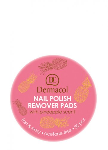 Dermacol Nail polish remover pads - 32ks