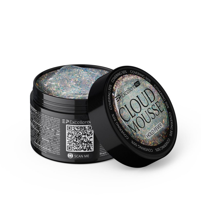 STAVEBNÝ GÉL Cloud Mousse Holo Fever 50g