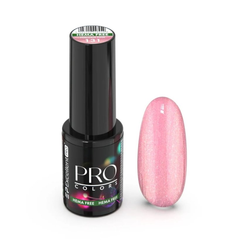 Gel Lak Pro Colors HemaFree 131 PERLUXIA PINK 7g