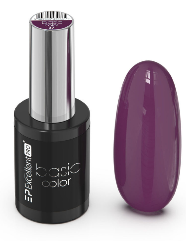 Gel-Lak na nechty Basic Color 36 Plum -11g
