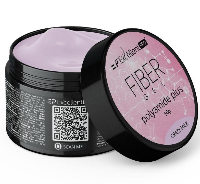 Excellent PRO FIBER GEL - Polyamide Plus CRAZY MILK 15g
