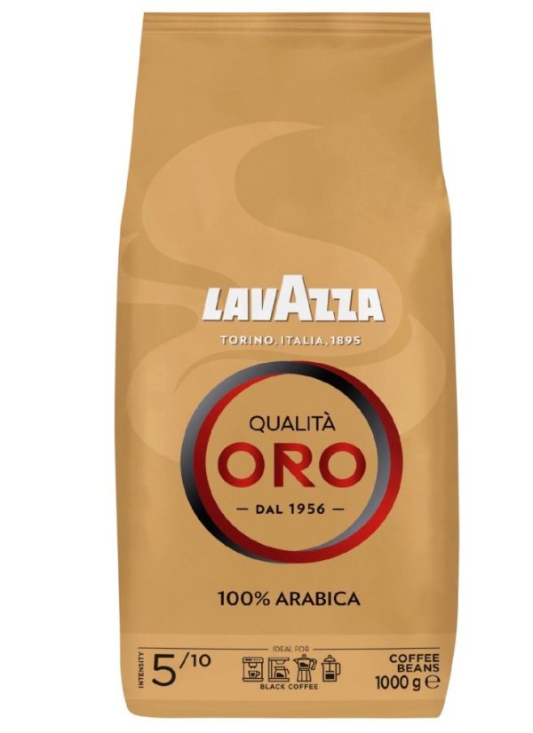 Lavazza Qualitá Oro zrnková Káva 1000 g