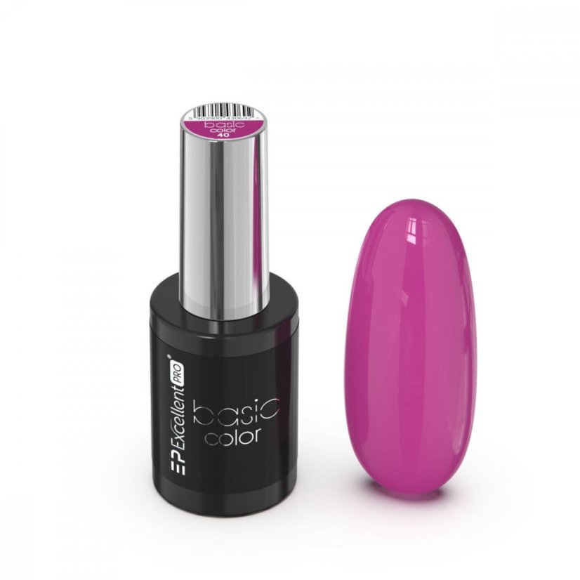 Gel Lak Basic Color 40 Violet pink - 11g