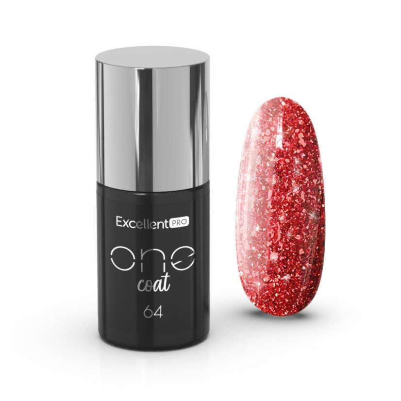 Gél lak Excellent for One Coat, Red Flash 7g