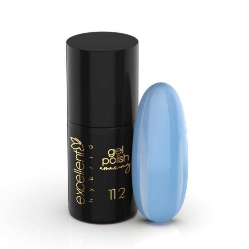 UV/LED Amazing gel lak  na nechty č.112 - Nebeská modrá 5ml