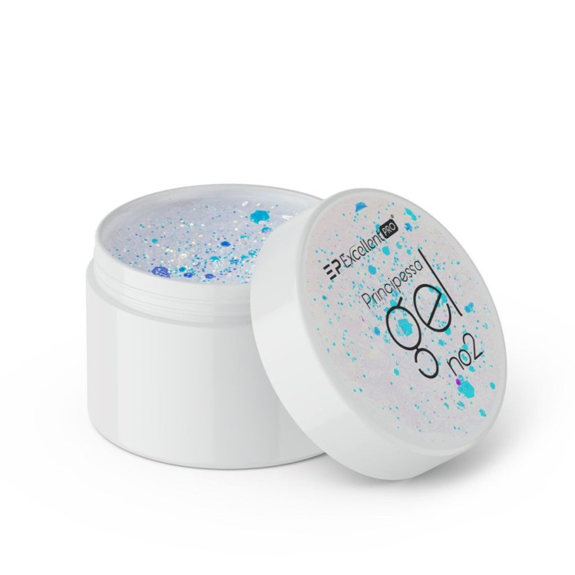EXCELLENT PRO GEL S TŘPYTKAMI Principessa No2 15g