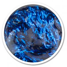MGP gel na modeláž nehtů Flitter č. 10 - Blue 5ml
