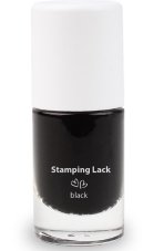 Lak na razítkování - Černý 6 ml