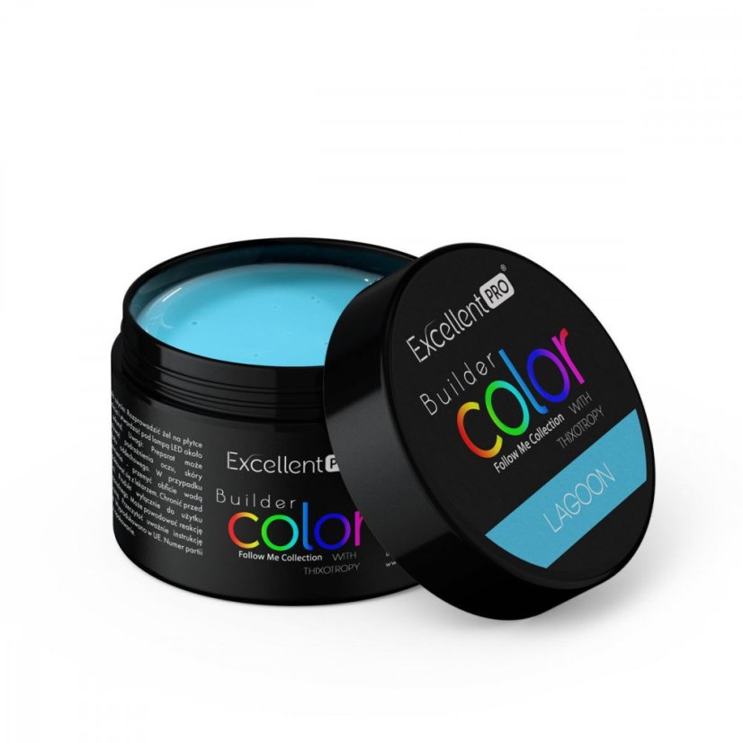 STAVEBNÍ GEL S THIXOTROPY BAREVNÝ - LAGUNA ,15g
