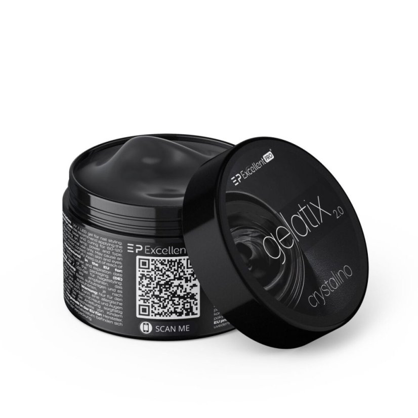 GELATIX 2.0 UV/LED želatínový gel na nechty - Crystalino 15g