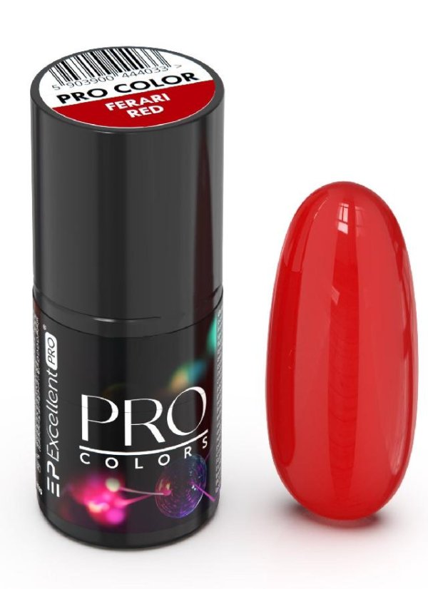 Gel Lak Pro Colors 021 FERARI RED  7g