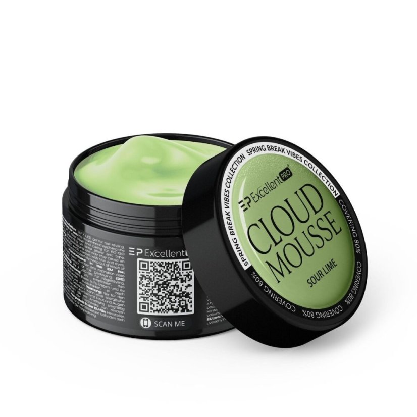 STAVEBNÝ GÉL Cloud Mousse SOUR LIME 15g