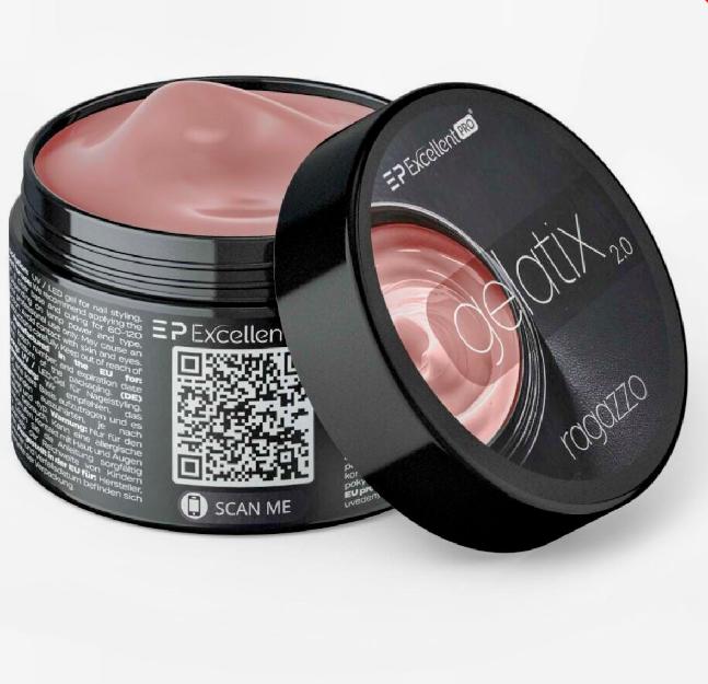 GELATIX UV/LED želatínový gel na nehty - Ragazzo 50g